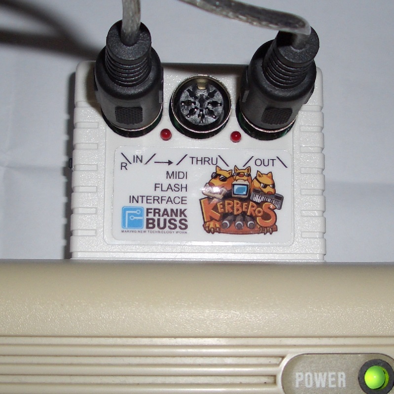 Kerberos am C64 mit MIDI-USB-Kabel