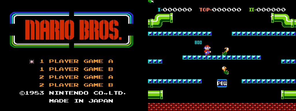 ...und „Mario Bros.“ läuft
