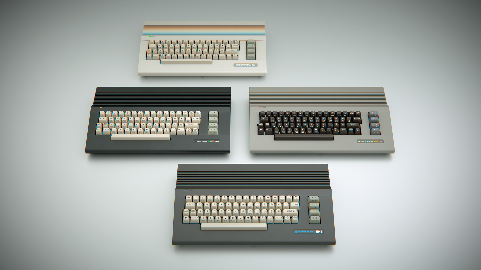 Neue C64C Gehäuse von der RETURN & Individual Computers
